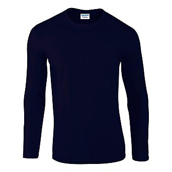 Gildan Mens Soft Style Long Sleeve T-shirt
