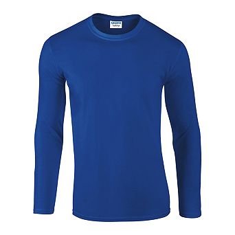 Gildan Mens Soft Style Long Sleeve T-Shirt