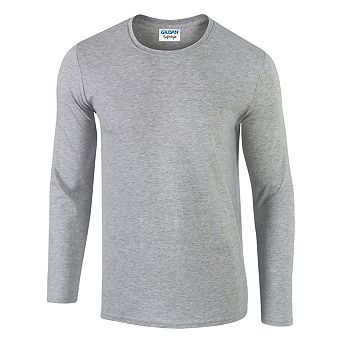 Gildan Mens Soft Style Long Sleeve T-shirt