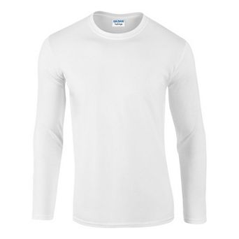 Gildan Mens Soft Style Long Sleeve T-Shirt