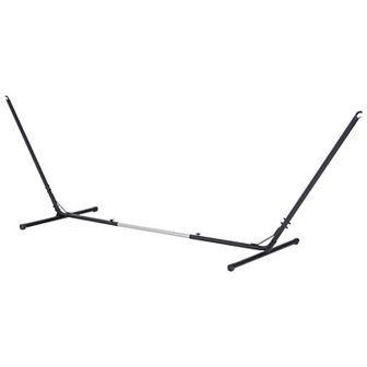 10-13ft Adjustable Weather Resistant Steel Hammock Cot Stand - Frame Only