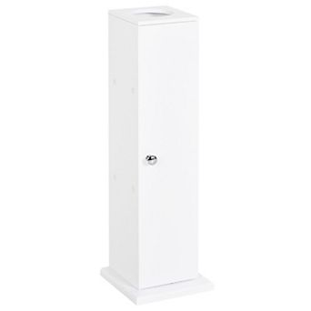 Small Bathroom Corner Cabinet Floor Doors Shelves Thin Toilet Vanity