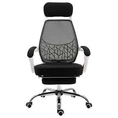 Ergonomically Designed Office Working Desk Chair W/ Back Angle Adjustment