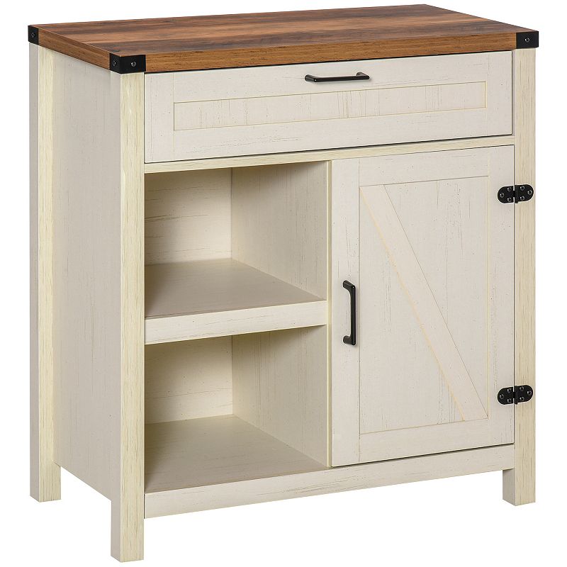 Safavieh Connery Cabinet - Distressed White