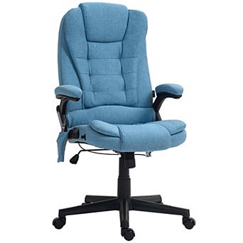 Vinsetto 6 Point Vibrating Massage Office Chair With Lumbar Heat