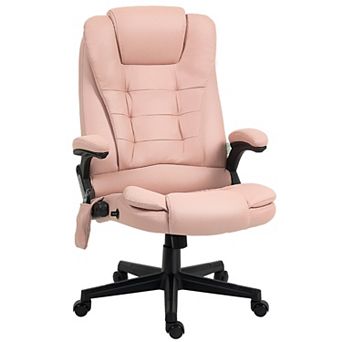 HOMCOM 6 Point Vibrating Massage Office Chair with Lumbar Heat