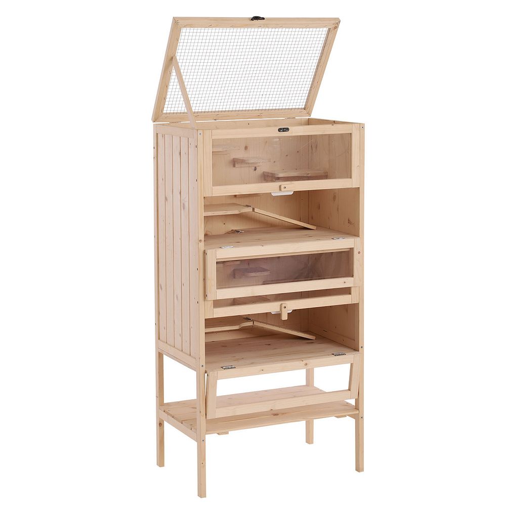 Picture of PawHut 5 Tier Small Animal Cage for Hamsters Extra Large Hamster Cage w ...
