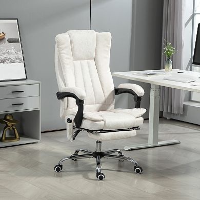 Vinsetto Massage Office Chair, High Back Reclining Desk Chair