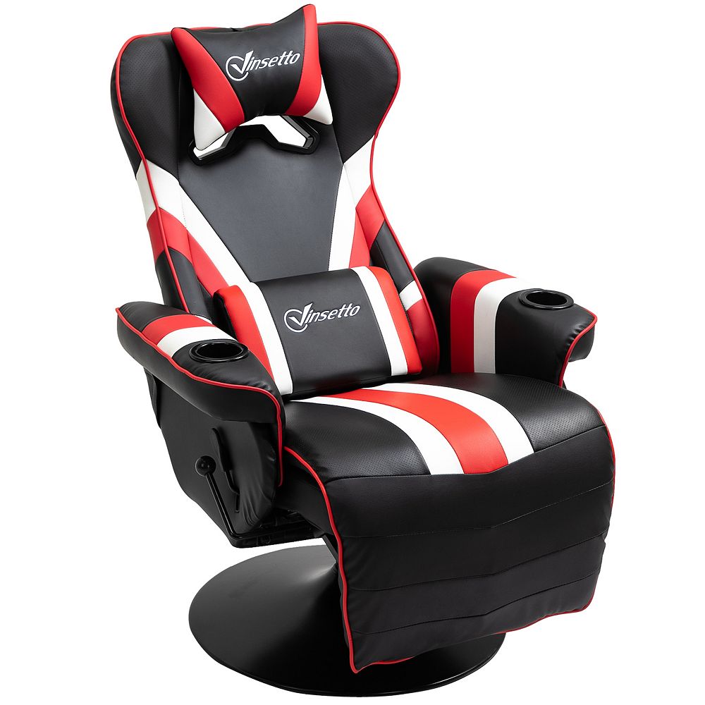 Vinsetto Gaming Chair Racing Style Computer Reclining Chair with