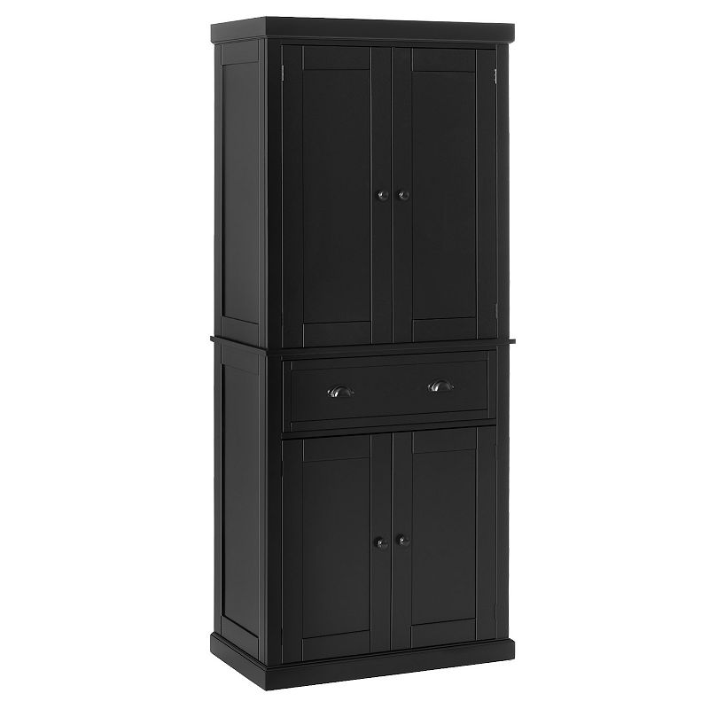 FM Furniture Norway Broom Closet Pantry with 5 Shelves - On Sale