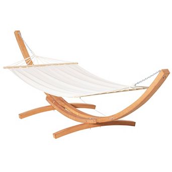 Outsunny Extra Large Hammock with Stand
