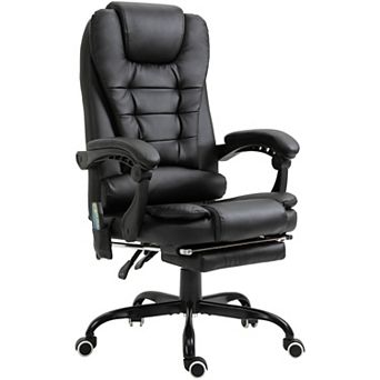 Vinsetto 7-Point Vibrating Massage Office Chair with High Back