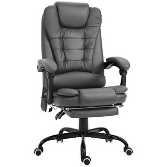 Vinsetto 7-Point Vibrating Massage Office Chair with High Back