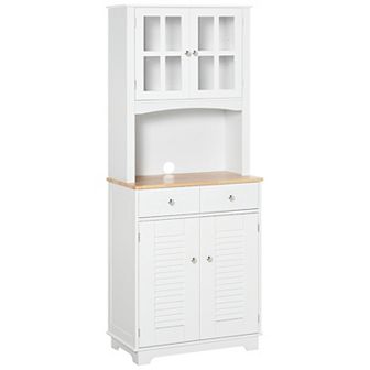 67" Sideboard Cabinet With Adjustable Shelves, Cable Management And Anti-topple