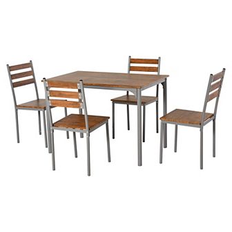 Multi-section Outside Or Inside Seating Bench With Tabletop Smooth Surface
