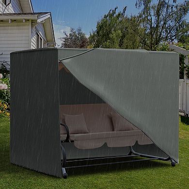 81" X 49" X 65" All Weather Garden Swing Chair Cover Waterproof Protector