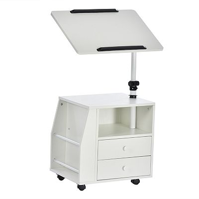 Laptop With Swivel End Table