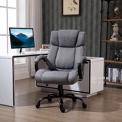 High Back Computer Office Chair Task Ergonomic Reclining Armchair 485lb Capacity