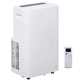 HOMCOM Air Conditioner with Cooling, Dehumidifying and Remote Control