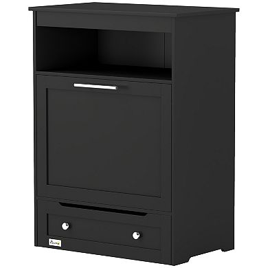 Pawhut Pet Feeder Station Storage Cabinet, Storage Container