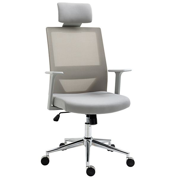 Vinsetto High Back Office Chair Swivel Task Chair with Lumbar Back