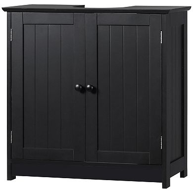 Homcom Under Sink Bathroom Cabinet With 2 Doors And Shelf