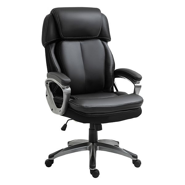 Vinsetto High Back Ergonomic Home Office Chair Computer Chair PU