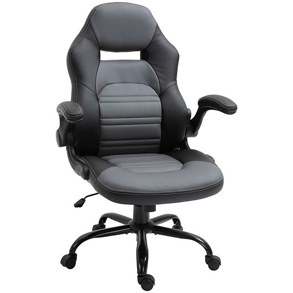 Vinsetto Cool & Stylish Gaming Chair Ergonomic Recliner w/ Thick