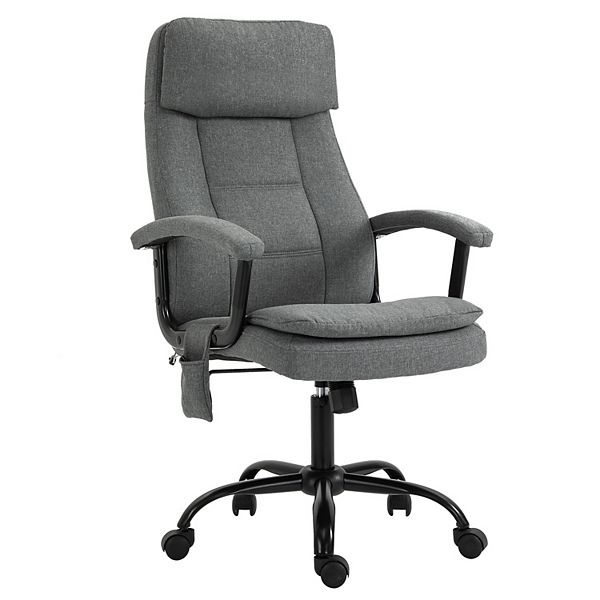 Vinsetto Executive Ergonomic Massage Office Chair with 2 Point Lumbar