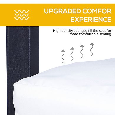 3pc Rattan Wicker Bistro Set Bar Table High Stool Garden Patio Furniture