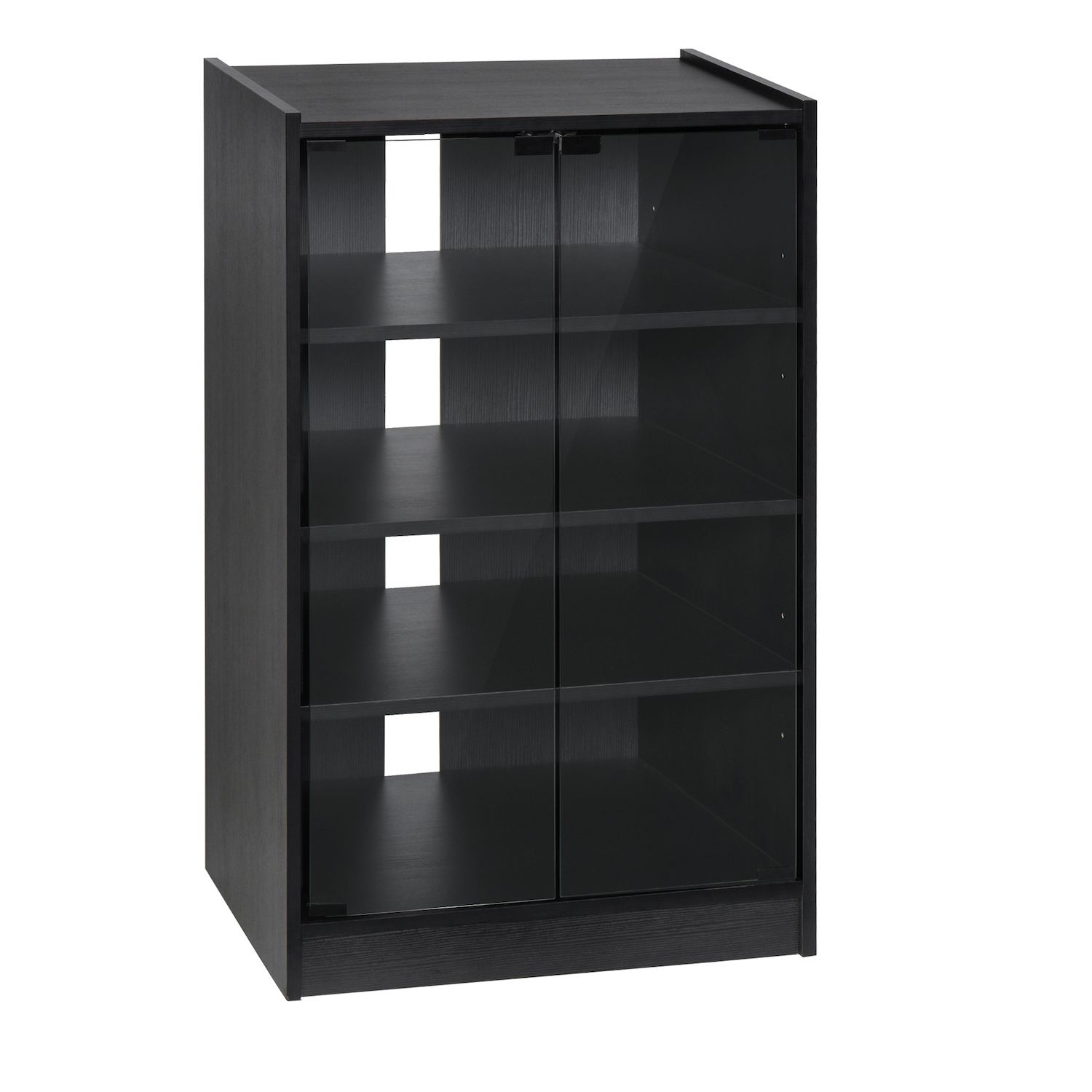 thumbnail image 2 of HOMCOM 7-Tier Wall Display Cabinet W/ Sliding Glass Doors – White, 80x9.5x83 Cm 2 of 4