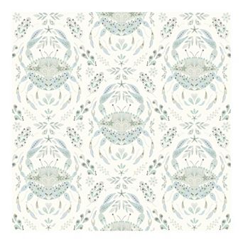 Brewster Home Fashions Annapolis Crustacean Wallpaper