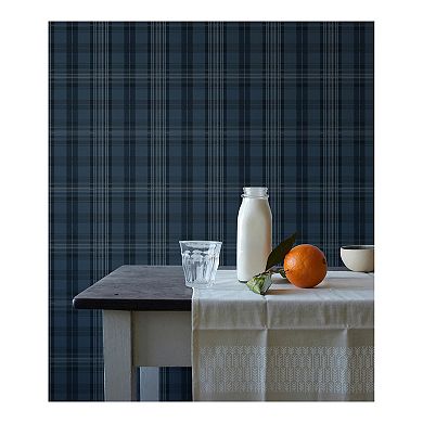 Brewster Home Fashions Austin Plaid Wallpaper