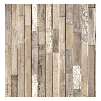 Brewster Home Fashions Barn Board Thin Plank Wallpaper