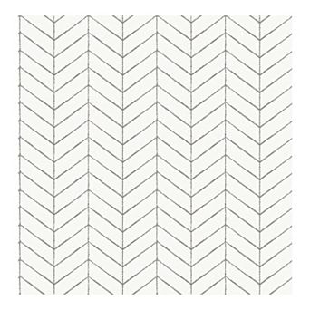 Brewster Home Fashions Bison Herringbone Wallpaper