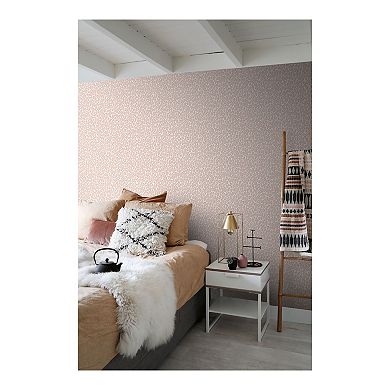 Brewster Home Fashions Cicely Leopard Skin Wallpaper