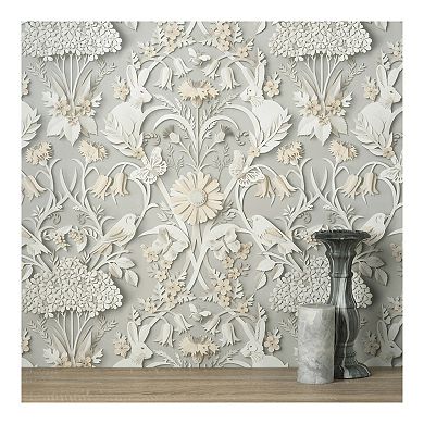 Brewster Home Fashions Fae Woodland Wallpaper