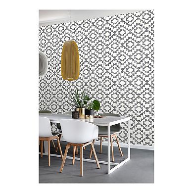 Brewster Home Fashions Fantine Geometric Wallpaper