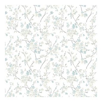 Brewster Home Fashions Glinda Floral Trail Wallpaper