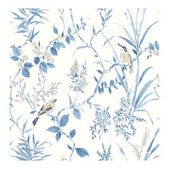 Brewster Home Fashions Imperial Garden Botanical Wallpaper