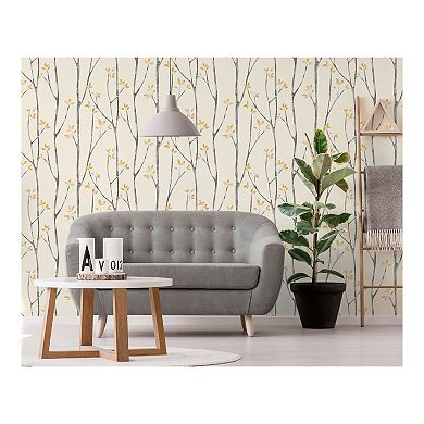 Brewster Home Fashions Ingrid Scandi Tree Wallpaper