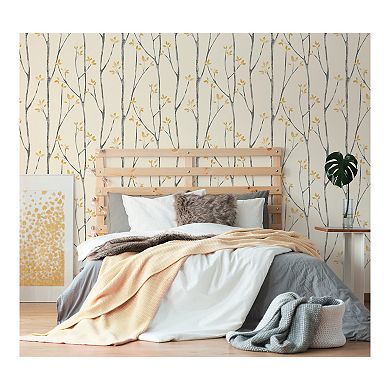 Brewster Home Fashions Ingrid Scandi Tree Wallpaper