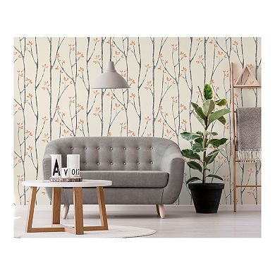 Brewster Home Fashions Ingrid Scandi Tree Wallpaper