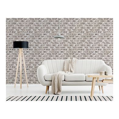 Brewster Home Fashions Jomax Warehouse Brick Wallpaper