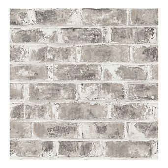 Brewster Home Fashions Jomax Warehouse Brick Wallpaper