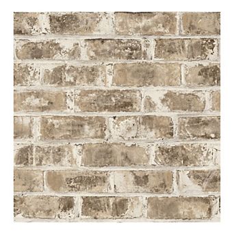 Brewster Home Fashions Jomax Warehouse Brick Wallpaper