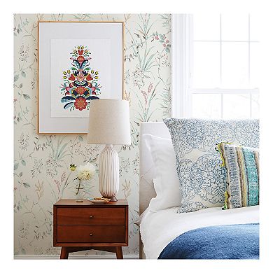 Brewster Home Fashions Mariko Botanical Wallpaper