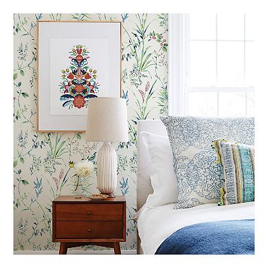 Brewster Home Fashions Mariko Botanical Wallpaper