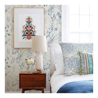 Brewster Home Fashions Mariko Botanical Wallpaper