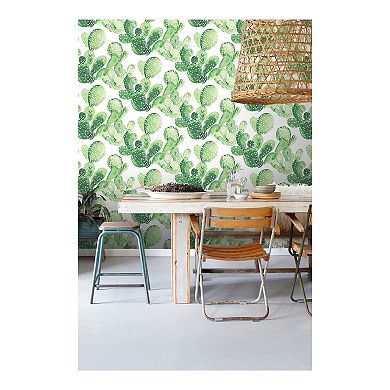 Brewster Home Fashions Mimi Cactus Wallpaper